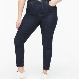 New: J. Crew Skinny Dark Classic Rinse Wash Women's Denim Jeans Size 34/32
